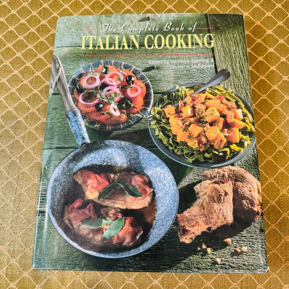 The Complete Book of Italian Cooking Nonna's Cookbook Hardcover